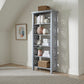 Trellis Lane - Accent Bookcase- Grey