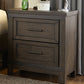 Thornwood Hills - 2 Drawer Night Stand