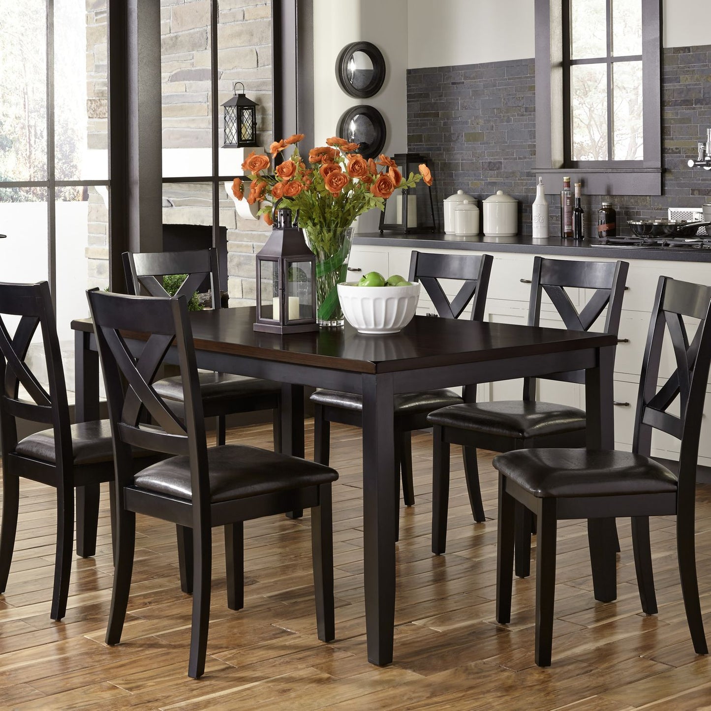 Thornton - 7 Piece Rectangular Table Set