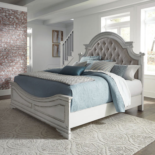 Magnolia Manor - Queen Upholstered Bed