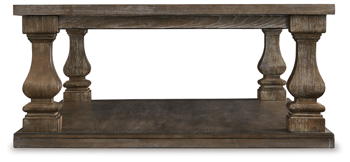 Johnelle Rectangular Cocktail Table