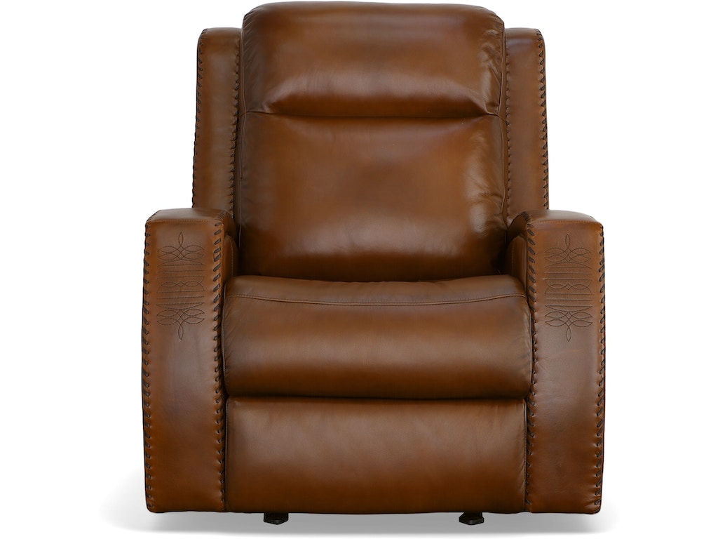 Mustang Power Gliding Recliner with Power Headrest