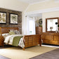 Grandpas Cabin - King California Sleigh Bed, Dresser & Mirror