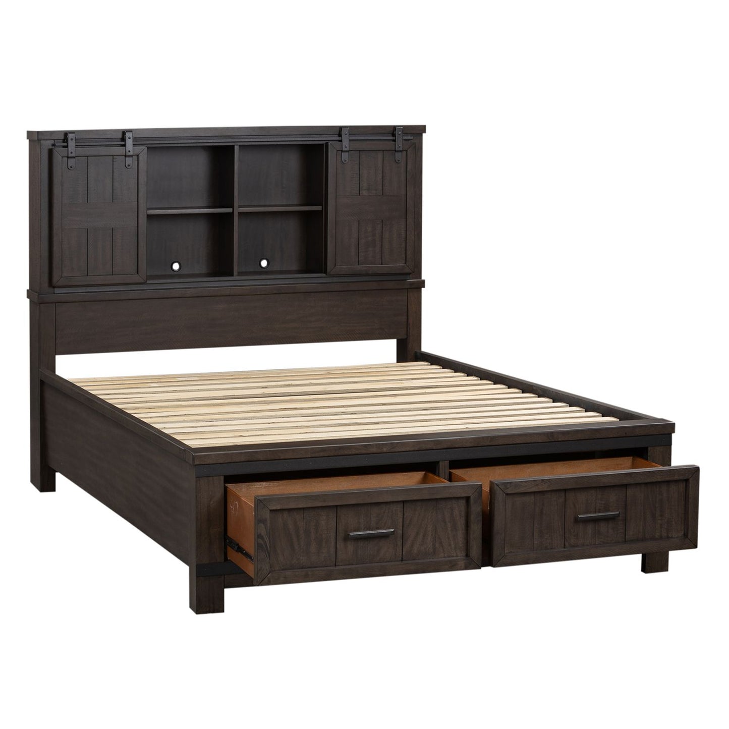 Thornwood Hills - King Bookcase Bed