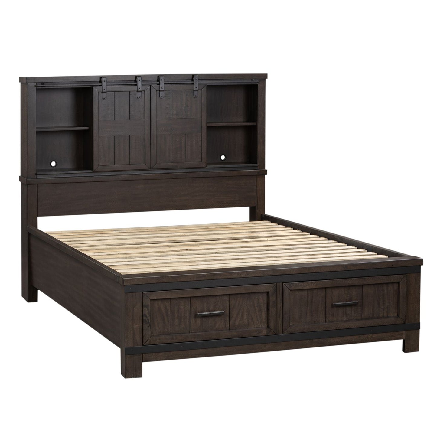 Thornwood Hills - King Bookcase Bed