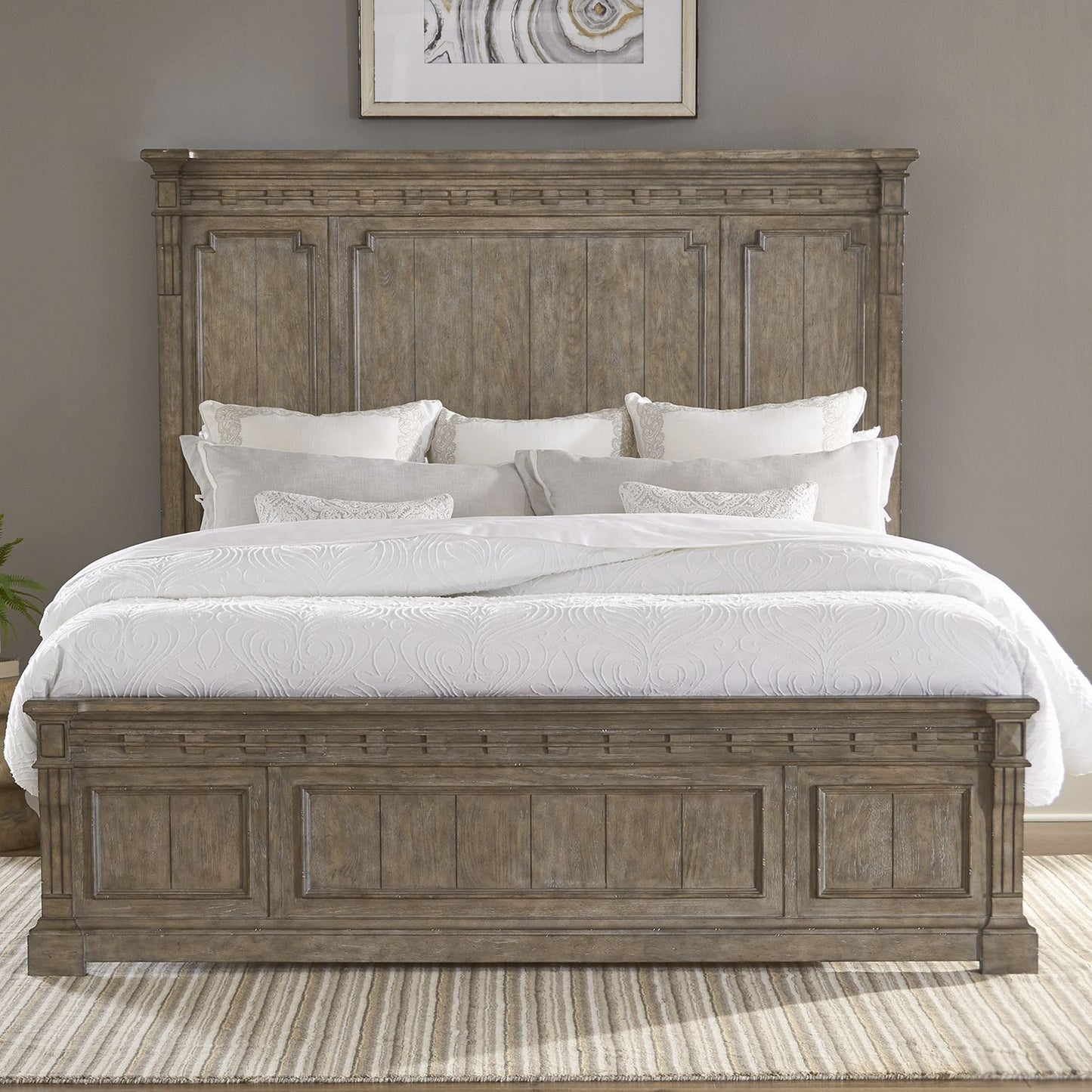 Town & Country - King Panel Bed