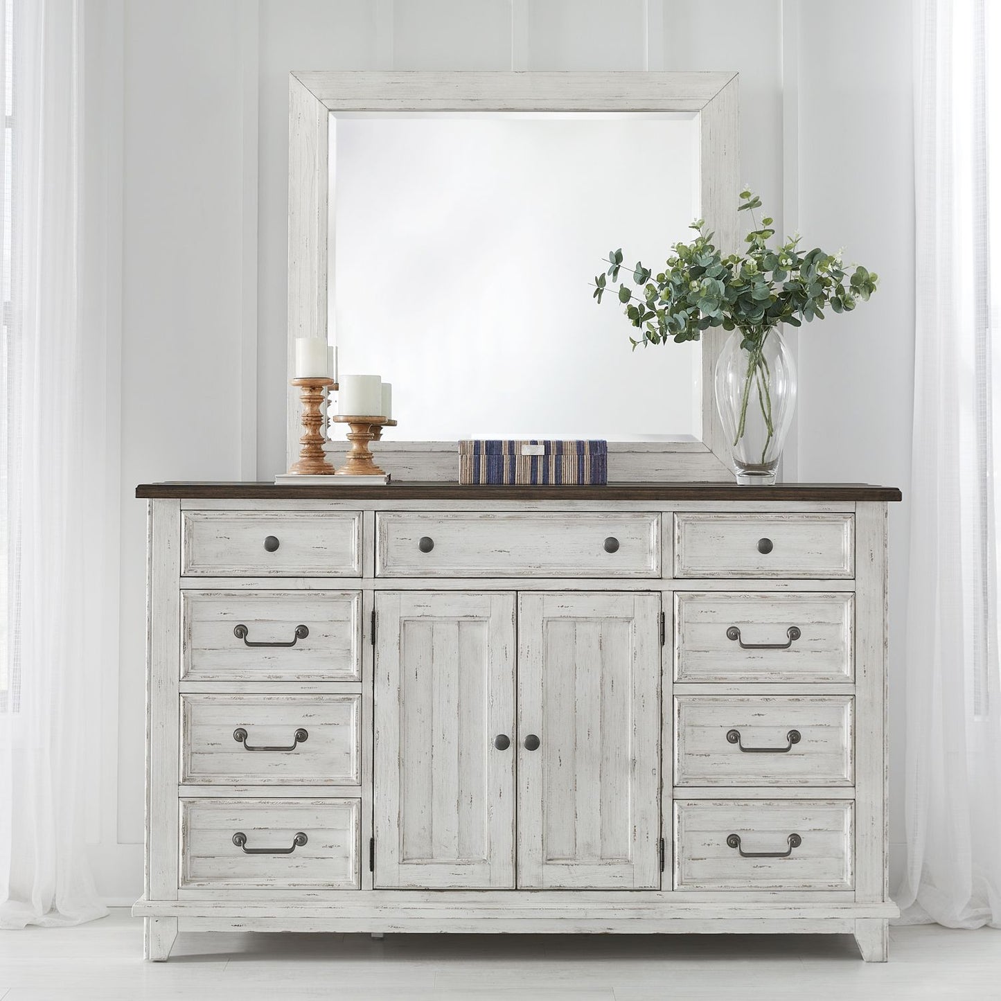 River Place - Dresser & Mirror