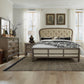 Americana Farmhouse - King Shelter Bed, Dresser & Mirror, Night Stand