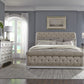 Abbey Park - King Uph Sleigh Bed, Dresser & Mirror