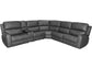 Linden Power Reclining Sectional with Power Headrests and Lumbar