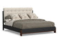 Waterfall King Upholstered Bed