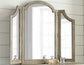 Highland Park Vanity Mirror, Waxed Driftwood