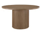 Colvin 52″ Round Dining Table, Toffee finish