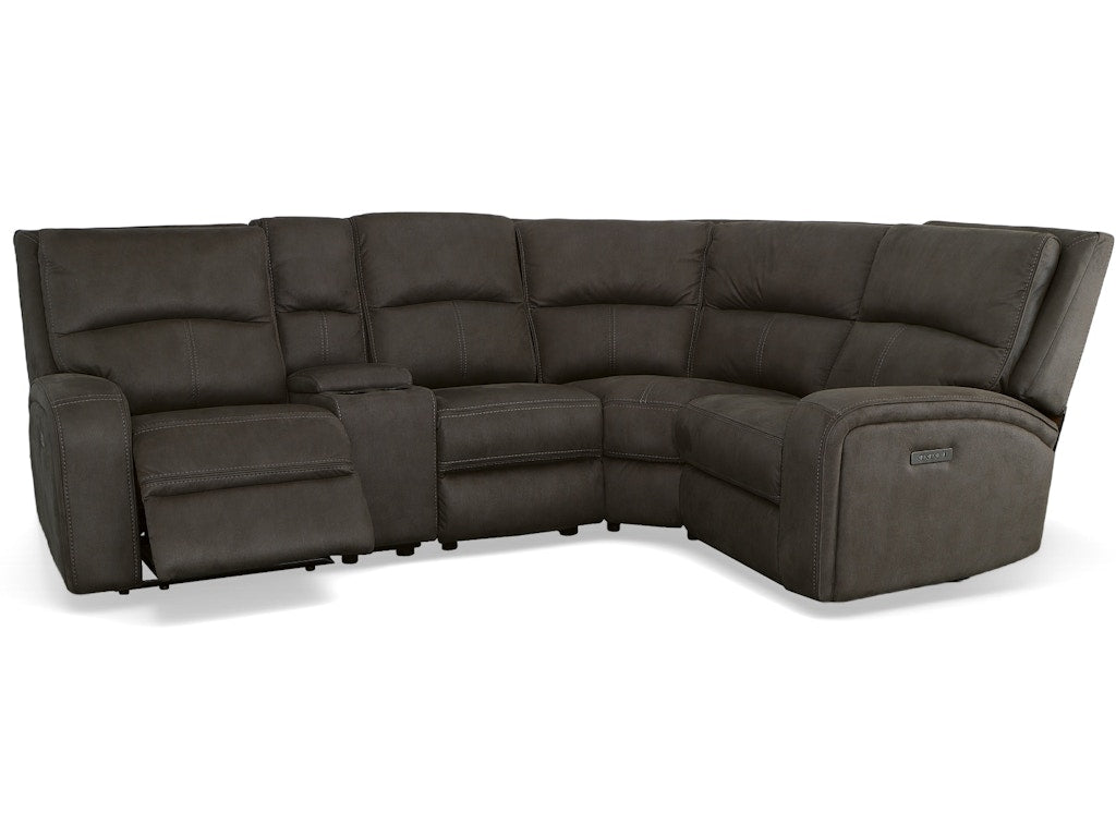 Nirvana Power Reclining Sectional with Power Headrests