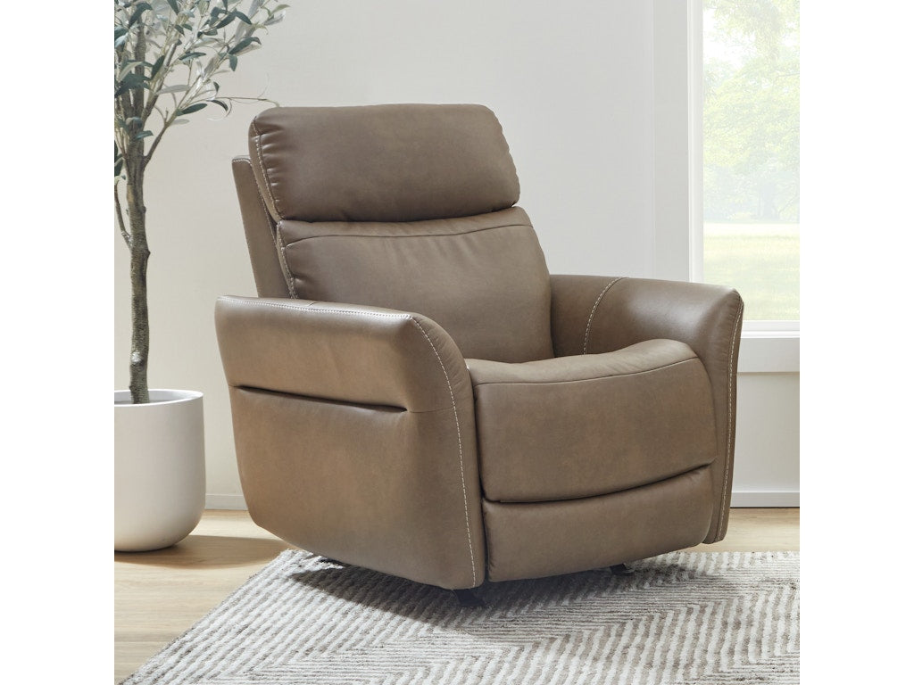 Artemis Power Rocking Recliner with Power Headrest and Lmbr and Heat and Mass