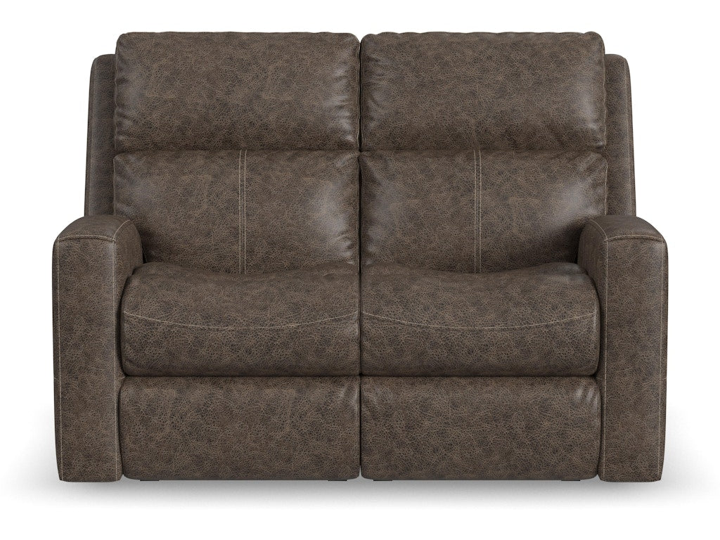 Score Power Reclining Loveseat with Power Headrests and Lumbar