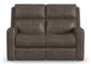 Score Power Reclining Loveseat with Power Headrests and Lumbar