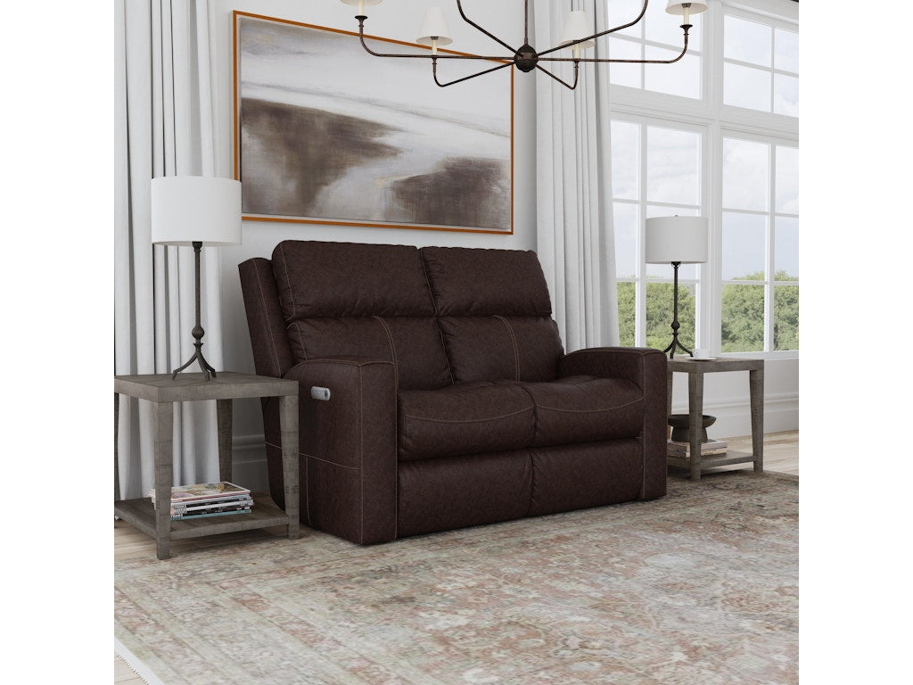 Score Power Reclining Loveseat with Power Headrests and Lumbar