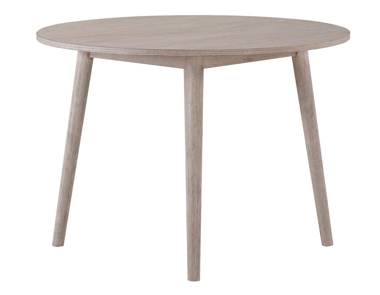 Willow 42″ Round Dining Table, Tan