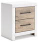 Charbitt Full Panel Bed with Mirrored Dresser, Chest and Nightstand