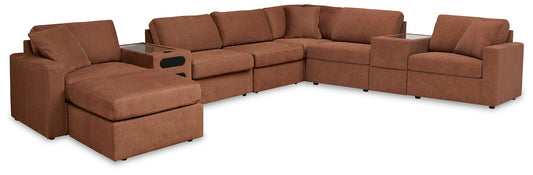 Modmax 8-Piece Sectional with Ottoman