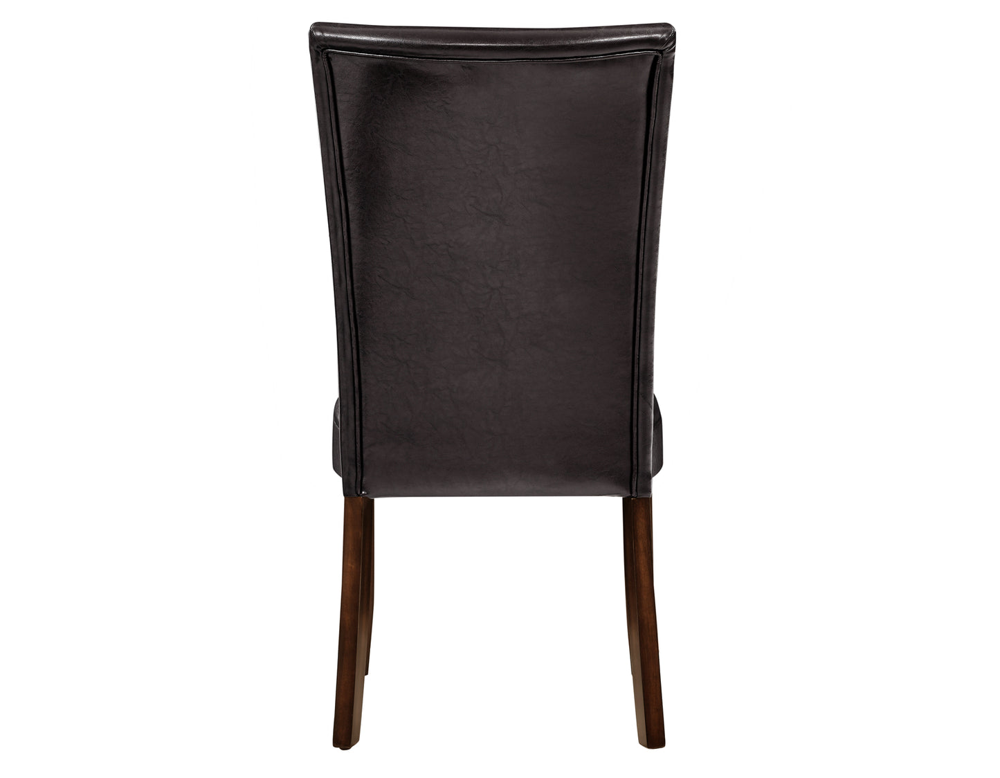 Hartford Vegan Leather Side Chair, Brown