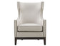 Roswell Wing Back Chair, Beige