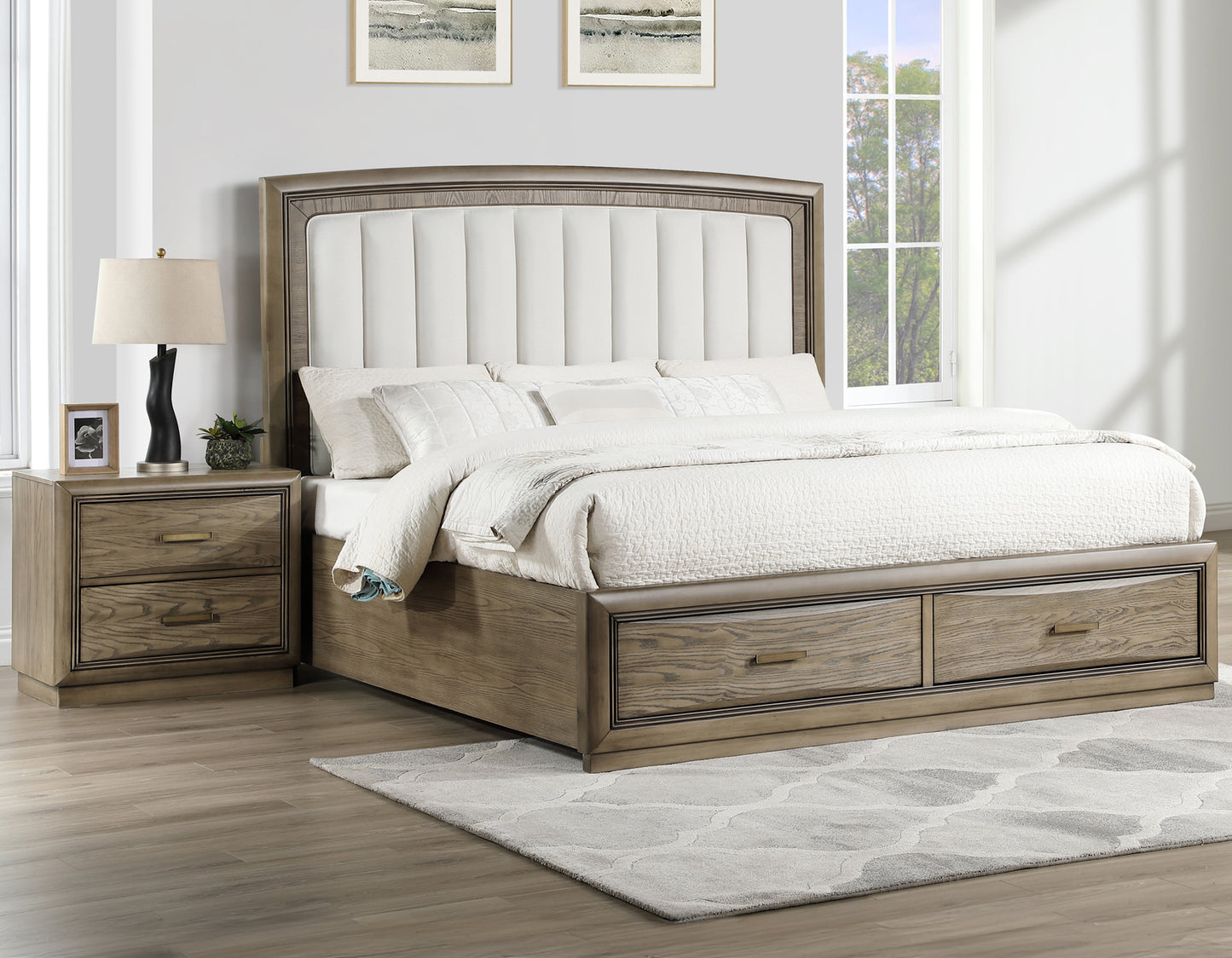 Sonoma 4-Piece Queen Storage Bedroom Set