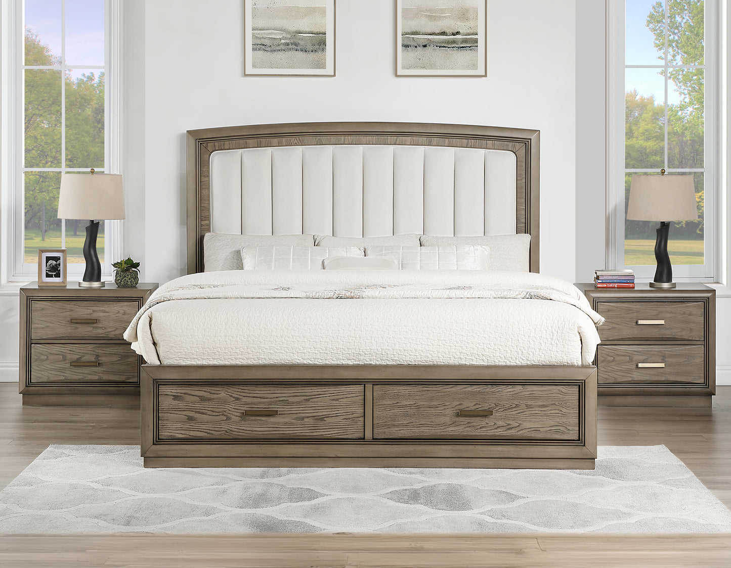 Sonoma 4-Piece Queen Storage Bedroom Set