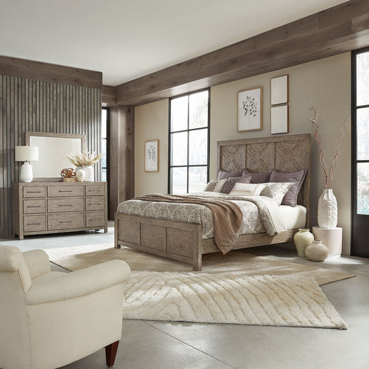 Skyview Lodge - Queen Panel Bed, Dresser & Mirror