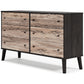 Piperton Queen Panel Headboard with Dresser, Chest and 2 Nightstands