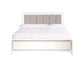 Cassie Illuminating King Bed, Shimmering Pearl Finish