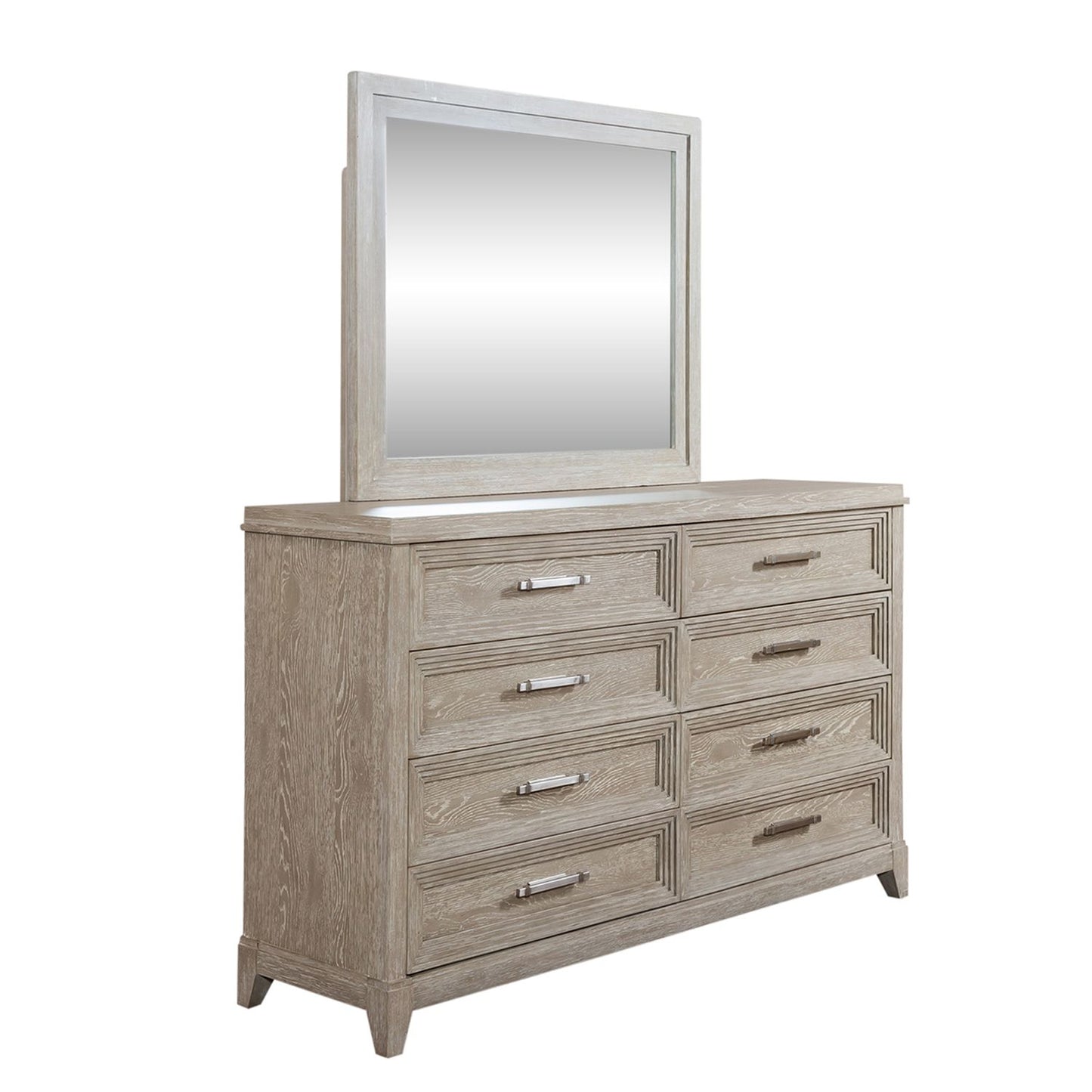 Belmar - King Uph Bed, Dresser & Mirror, Night Stand