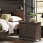 Thornwood Hills - Queen Bookcase Bed, Dresser & Mirror, Night Stand