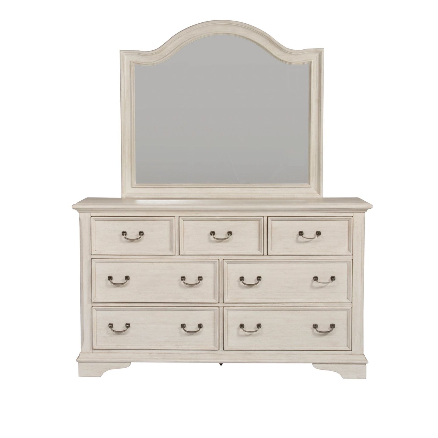 Bayside - King California Panel Bed, Dresser & Mirror