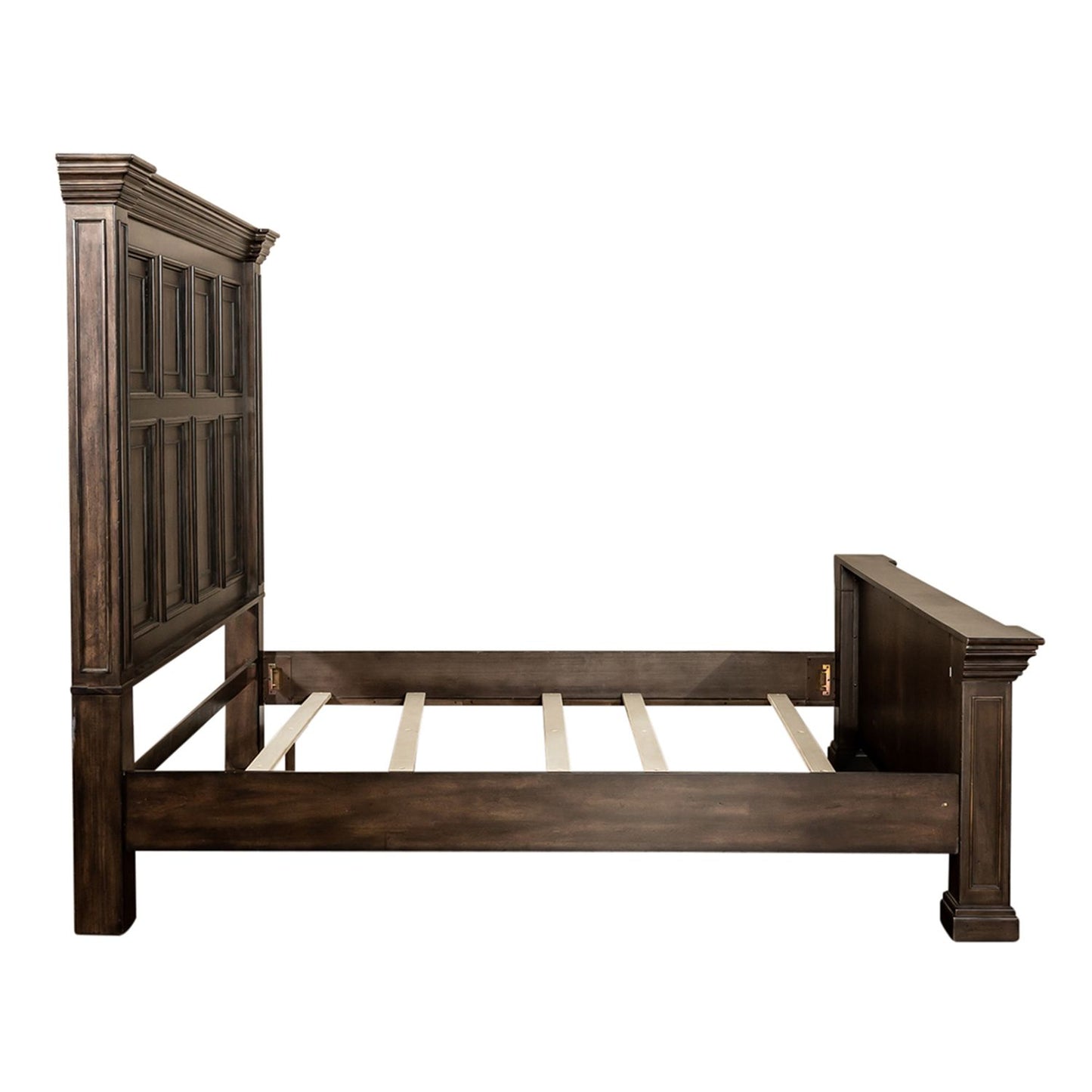 Big Valley - King California Panel Bed