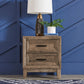 Ridgecrest - King California Panel Bed, Dresser & Mirror, Night Stand