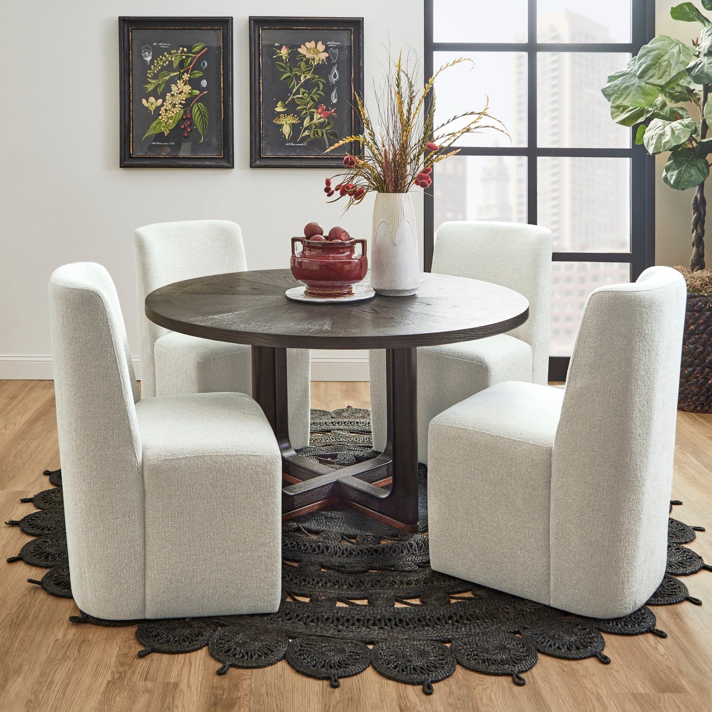 Waterfall Round Dining Table