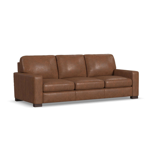 Endurance Chestnut Leather Sofa