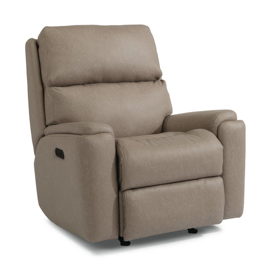 Rio Fabric Power Rocking Recliner with Power Headrest