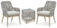 Seton Creek 2 Outdoor Chairs with End Table