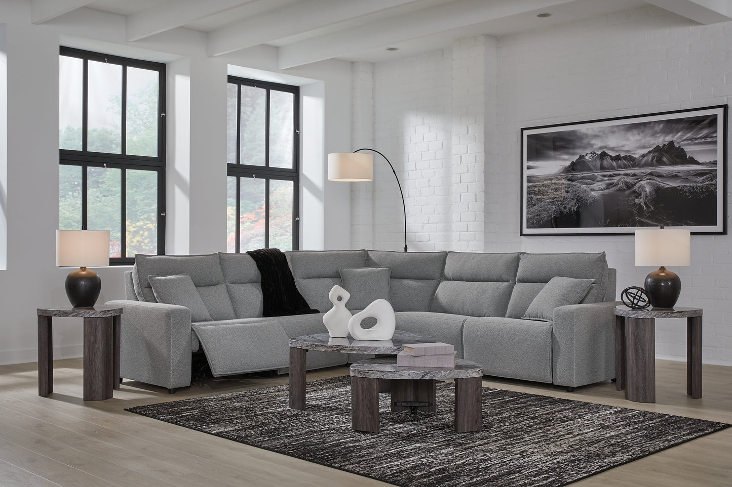 Modmax 5-Piece Power Reclining Sectional