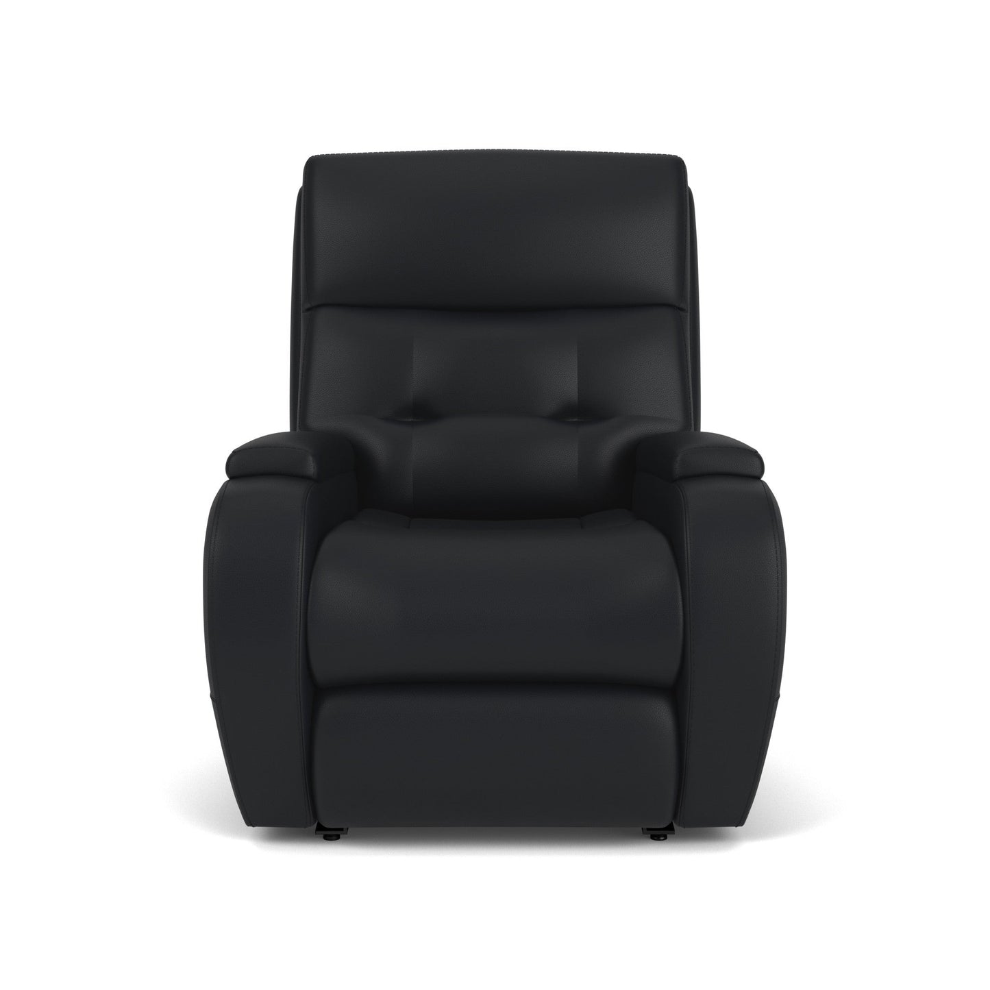 Strait Leather Power Recliner with Power Headrest