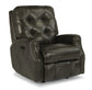 Devon Leather Power Recliner with Power Headrest