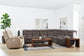 Arlo Fabric Reclining Sectional