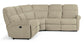 Davis Fabric Reclining Sectional