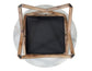 Wyman Banswara 20″ Round White Marble Top End Table