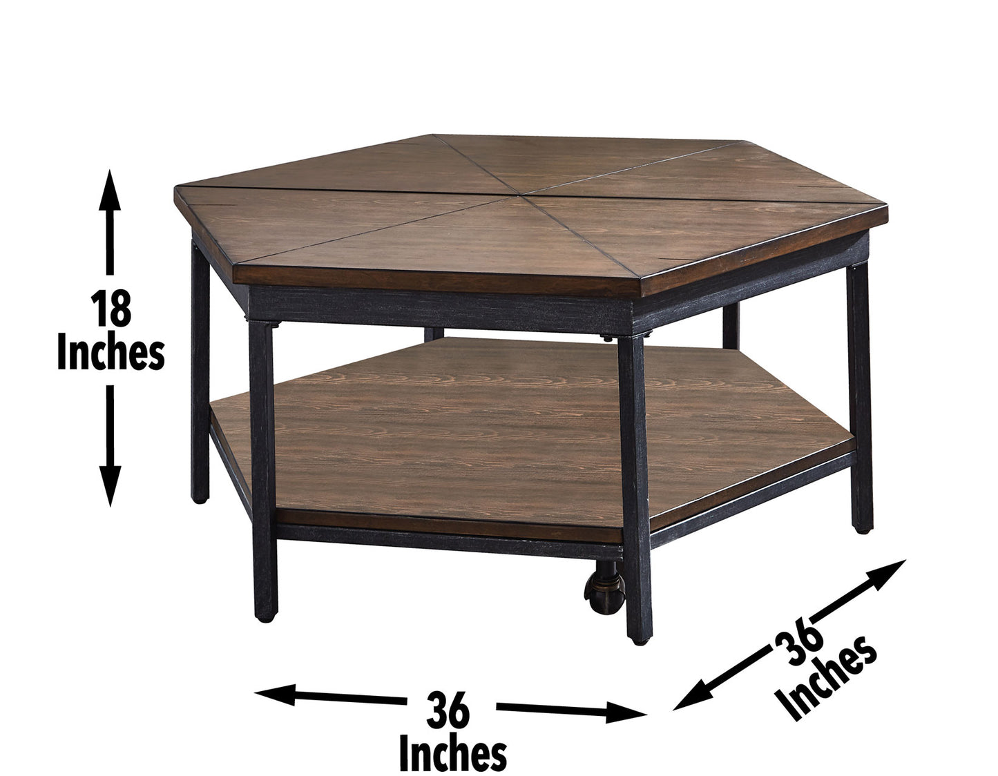 Ultimo 3 Piece Set(Lift-Top Cocktail & 2 End Tables)