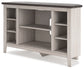 Dorrinson Corner TV Stand/Fireplace OPT