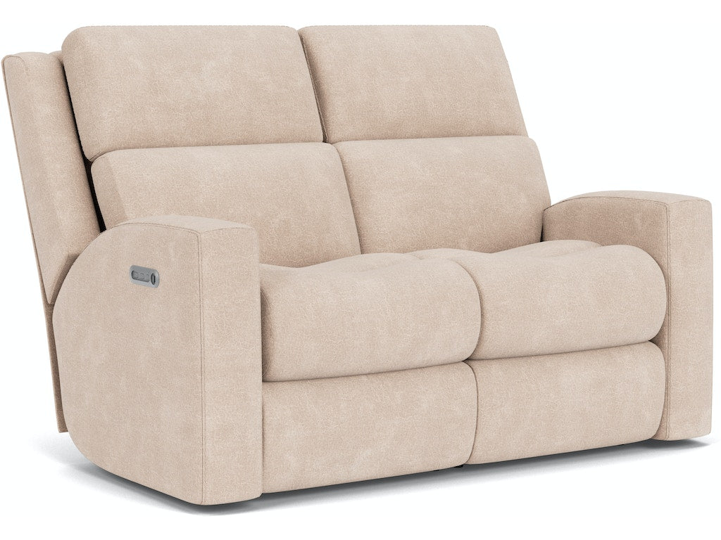 Score Power Reclining Loveseat with Power Headrests and Lumbar